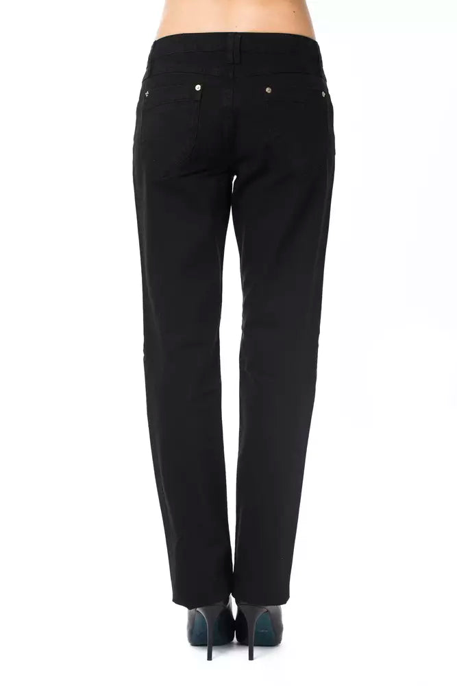 Black Cotton Pant