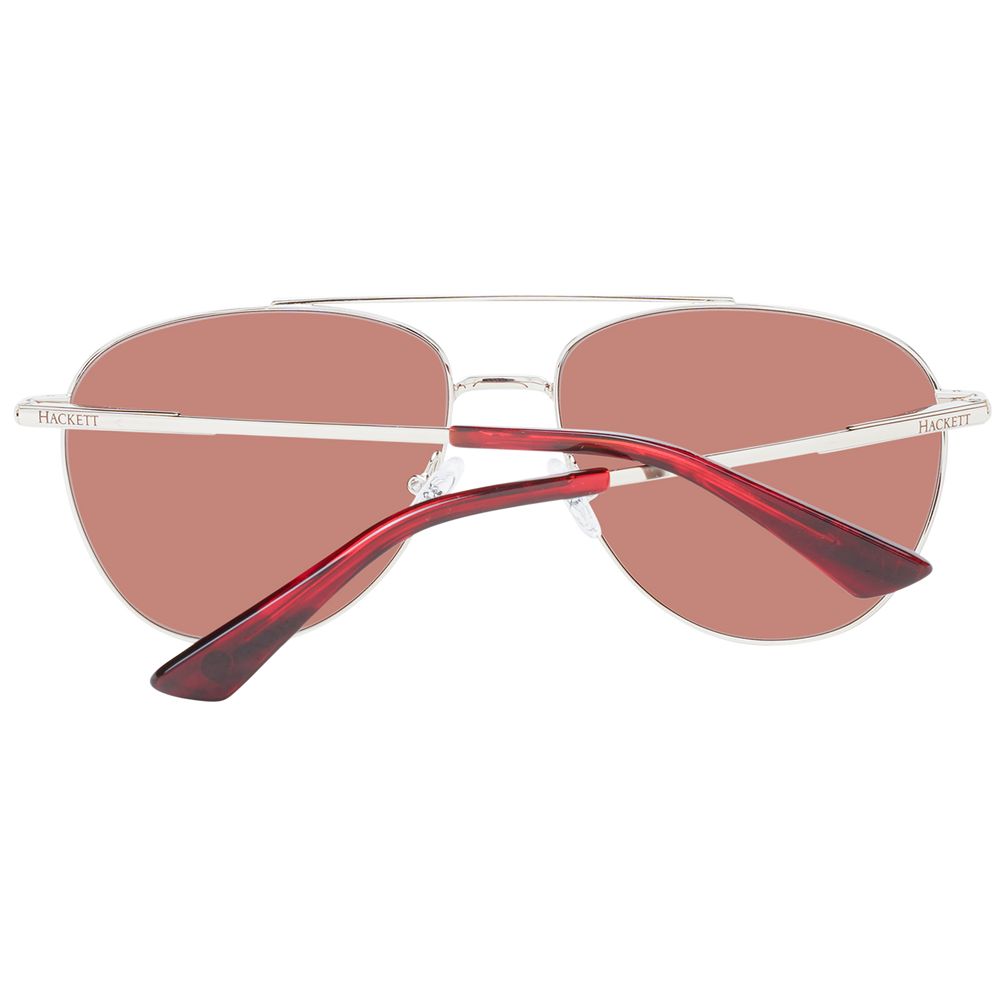 Gold Stainless Steel Sunglasses