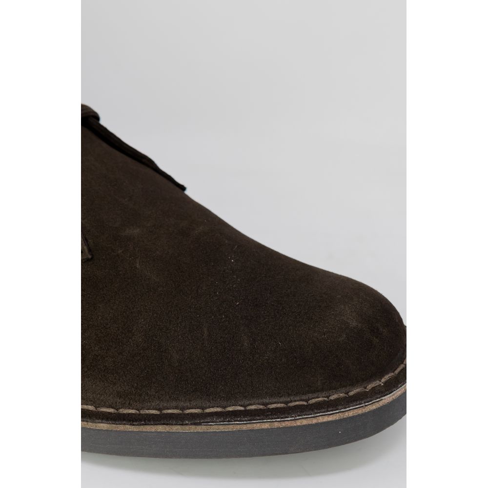 Brown Leather Ankle Boots