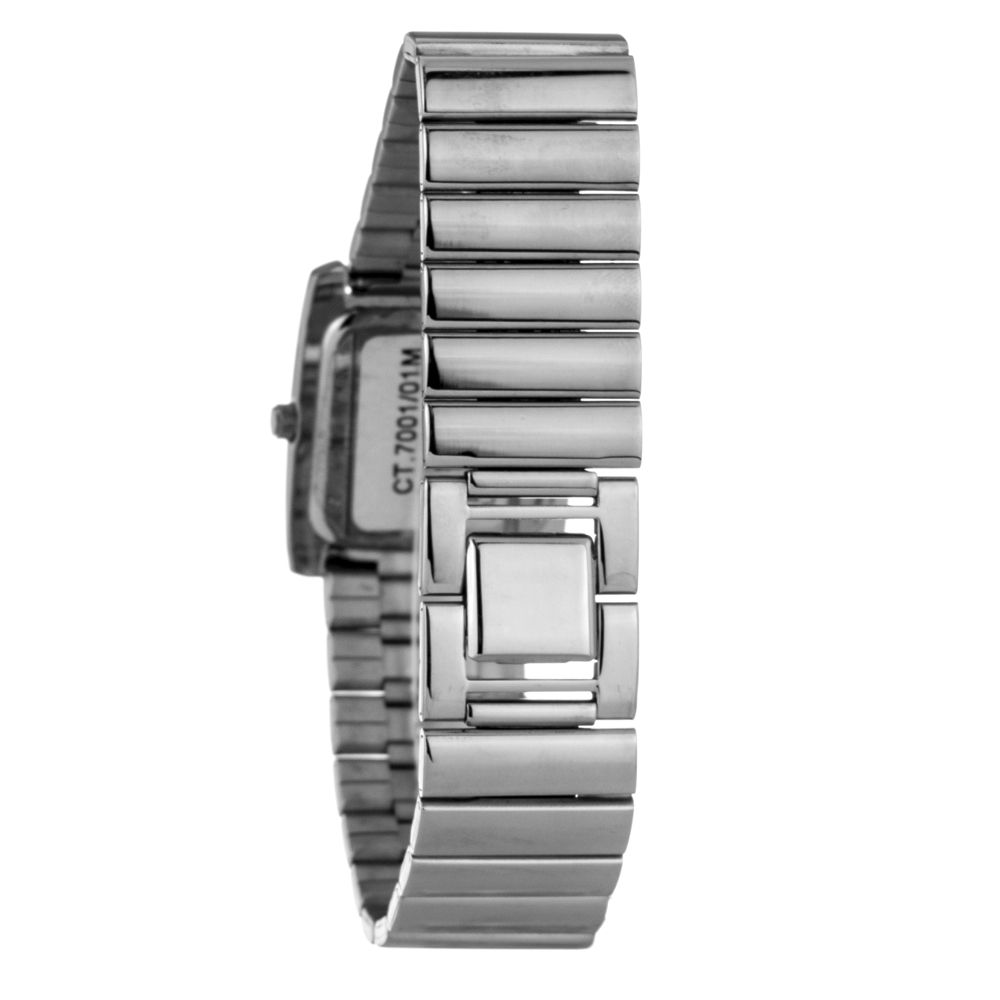 Silver Stainless Steel Dress Watch