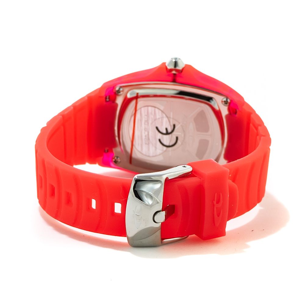 Red Rubber Dress Watch
