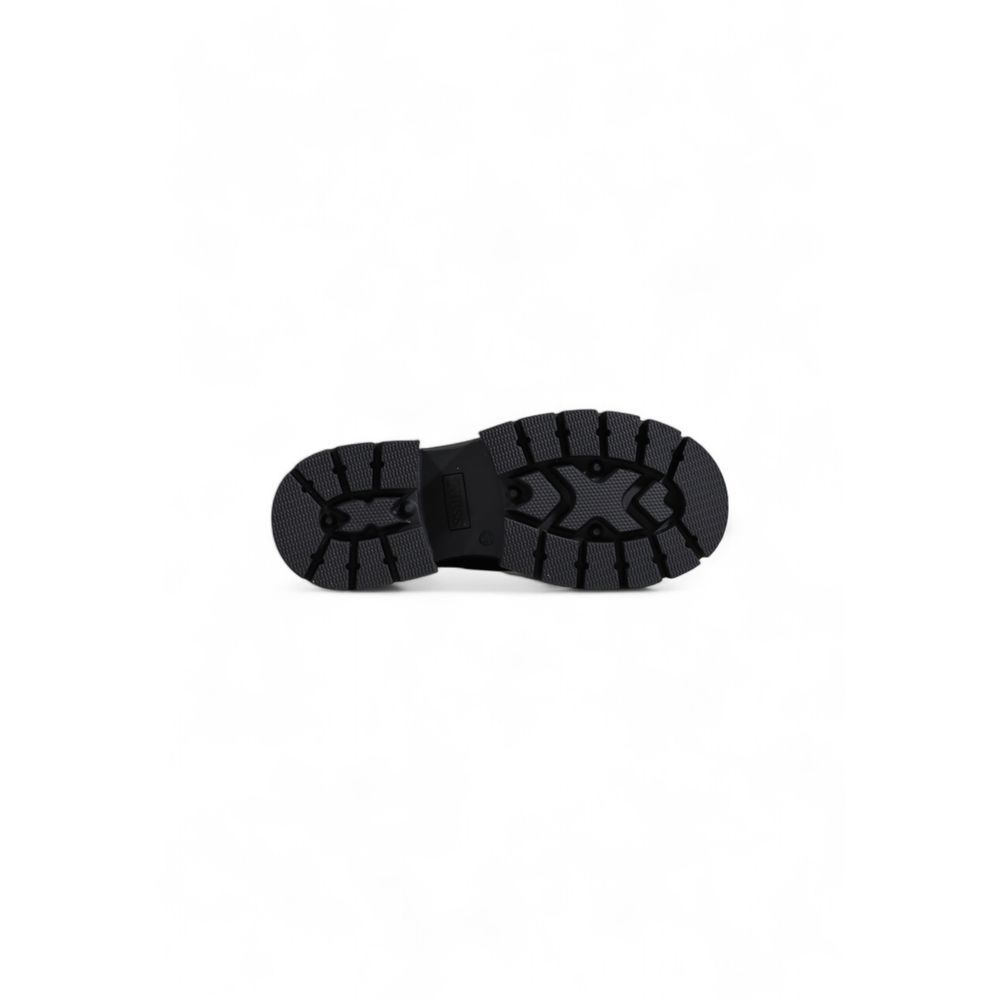 Black Polyethylene Ankle Boots