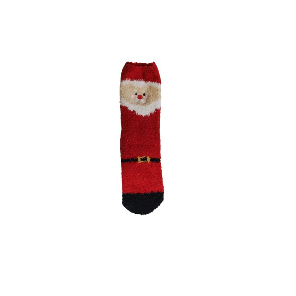 Red Polyester Socks