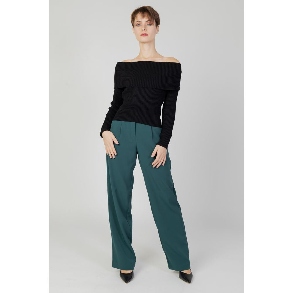 Black Viscose Sweatshirt