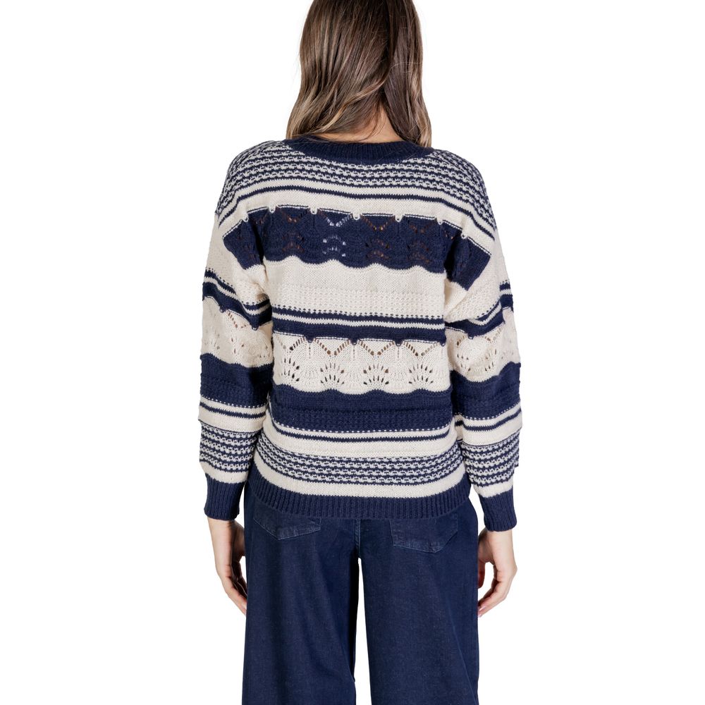 Blue Recycled Polyester Sweatshirt