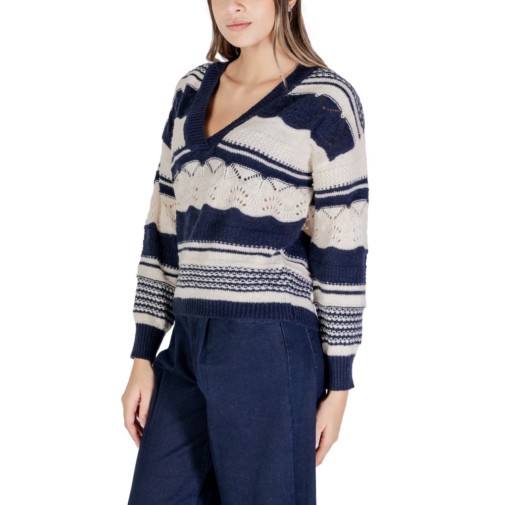 Blue Recycled Polyester Sweatshirt