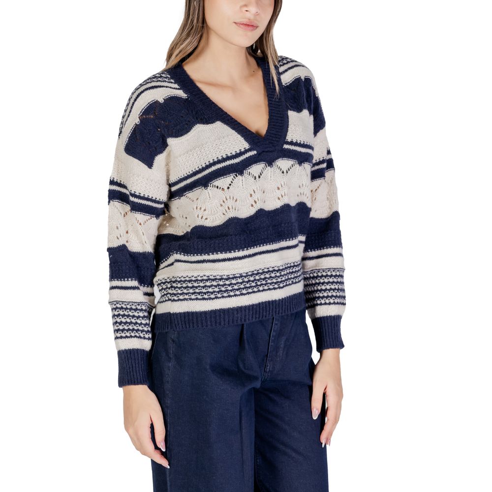 Blue Recycled Polyester Sweatshirt