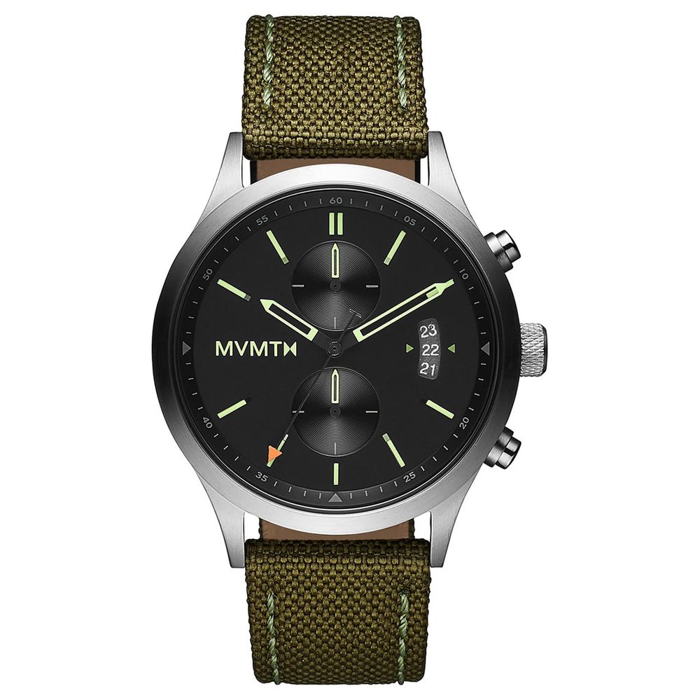 Green Fabric Dress Watch