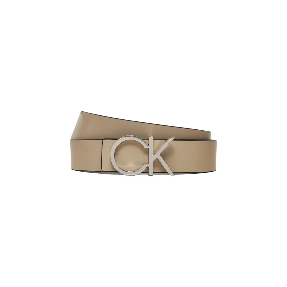 Bicolor Leather Belt