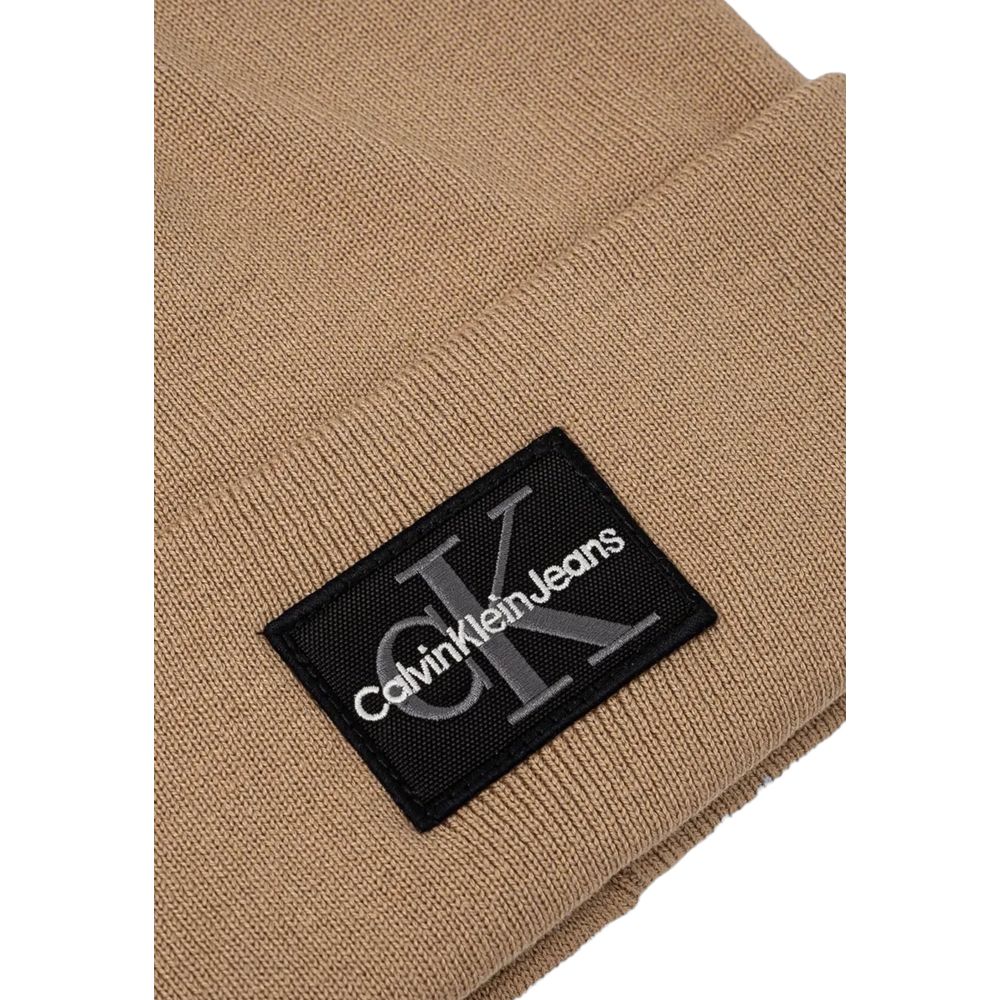 Beige Cotton Cap (Baseball Hat)