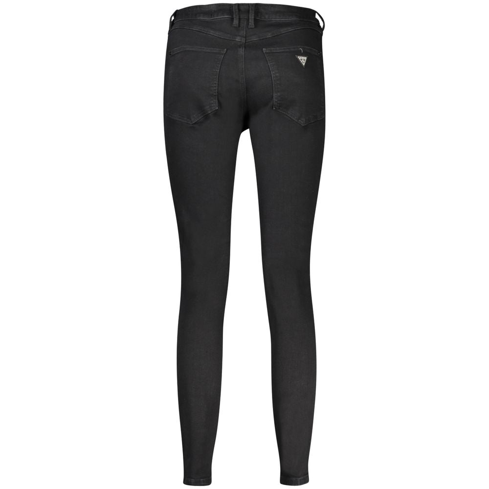 Black Cotton Jeans Denim