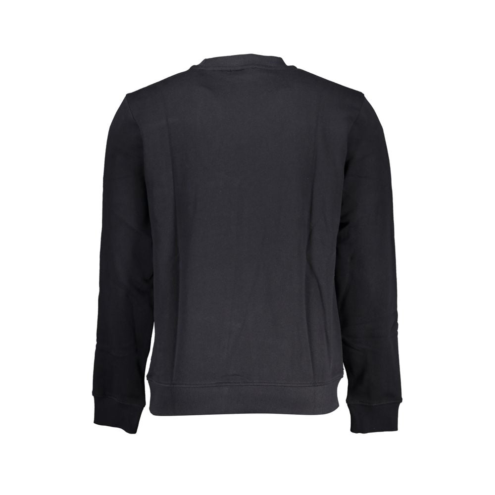Black Cotton Sweatshirt