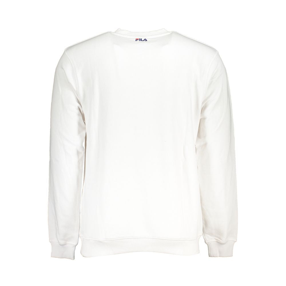White Cotton Sweatshirt