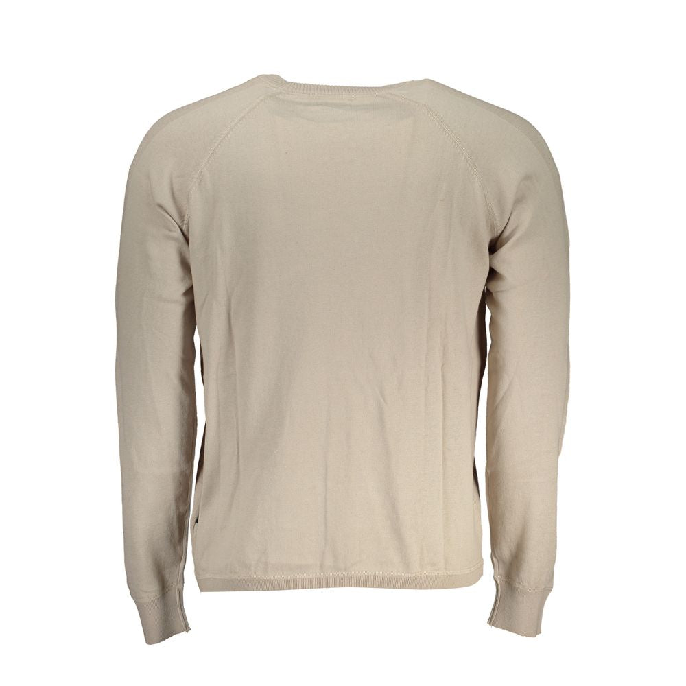 Beige Cotton Sweater