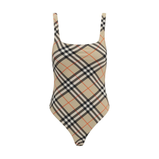Multicolor Polyester One-Piece Swimsuit