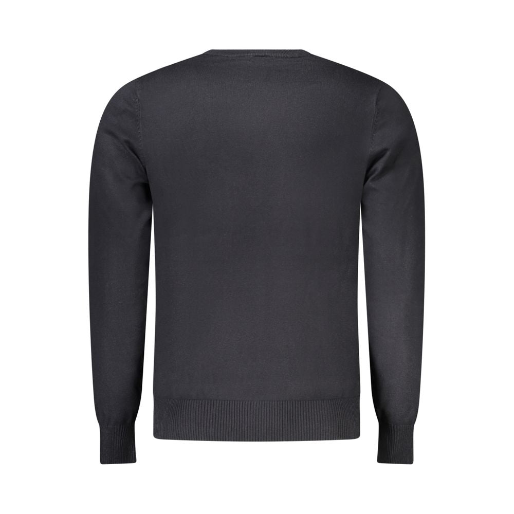 Black Nylon Sweatshirt