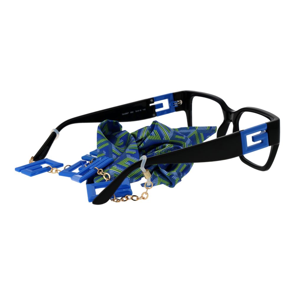 Blue Stainless Steel Glasses (Frames)