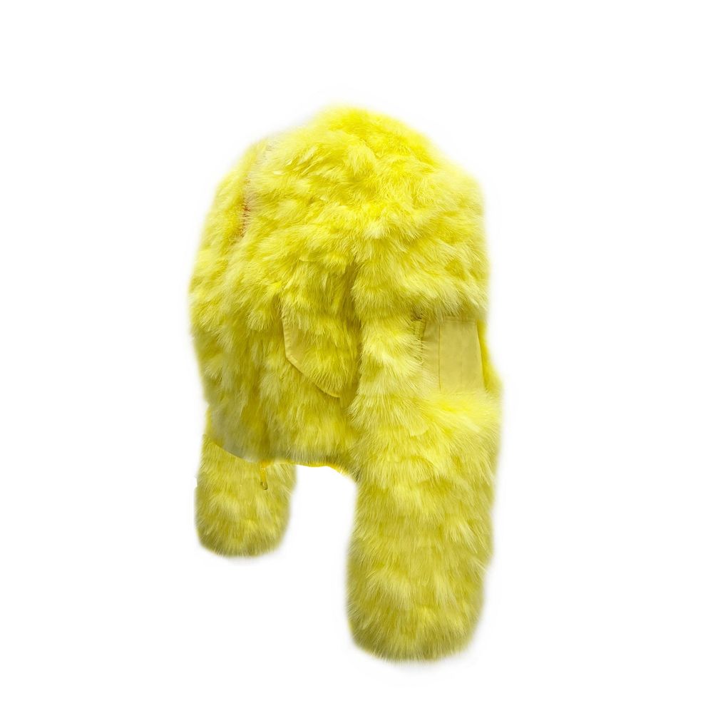 Yellow Feather Bomber