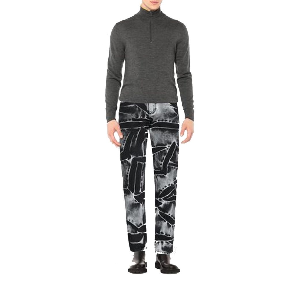 Black Cotton Jeans Denim