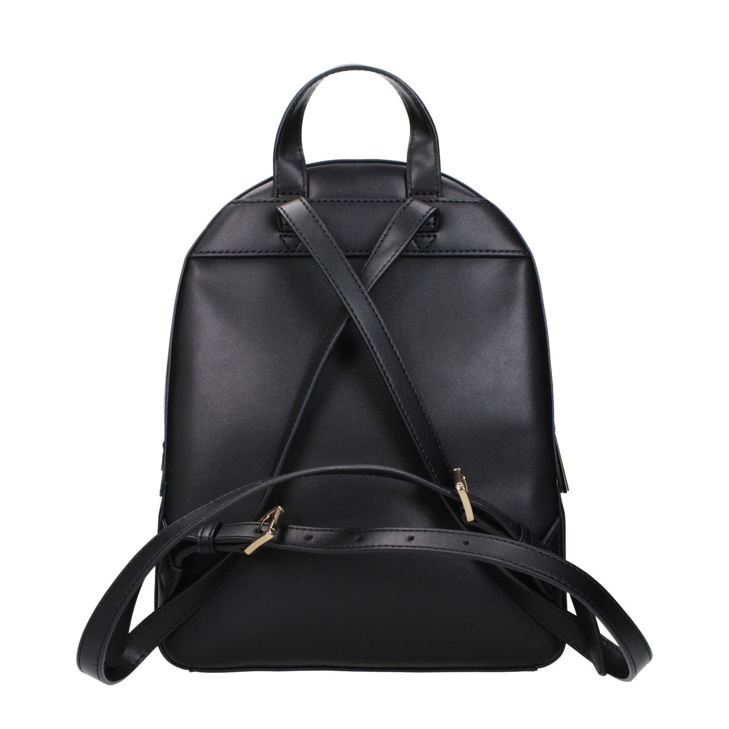 Black Leather Backpack