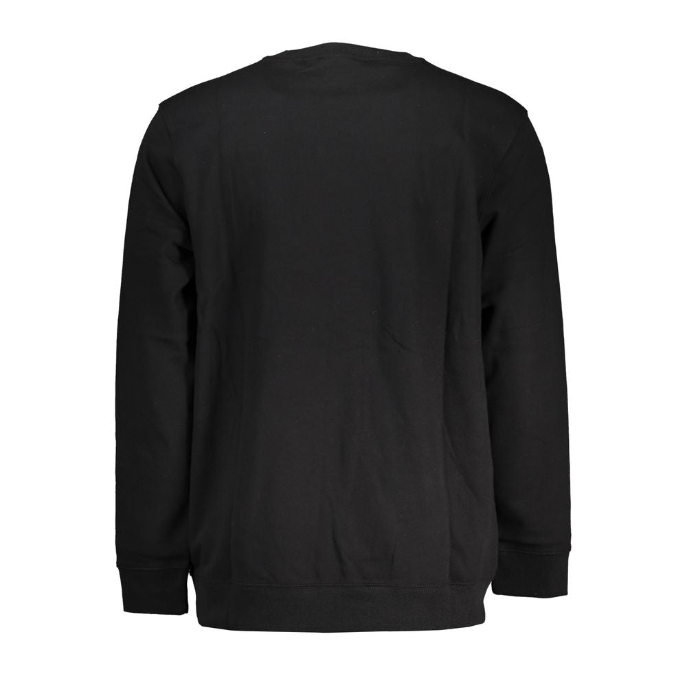 Black Cotton Sweatshirt