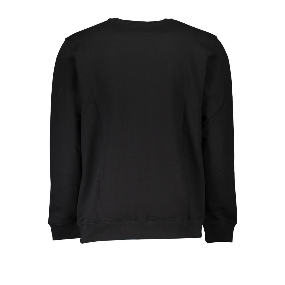 Black Cotton Sweatshirt