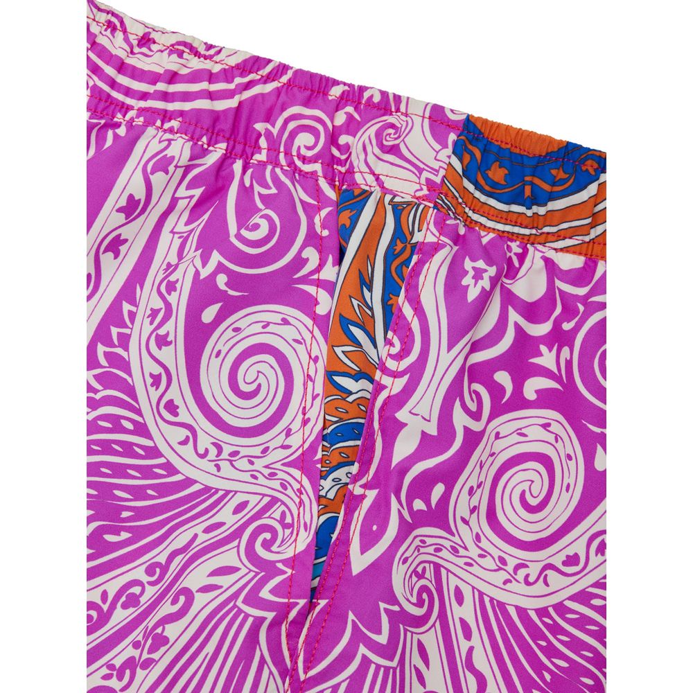 Multicolor Polyamide Swim Shorts