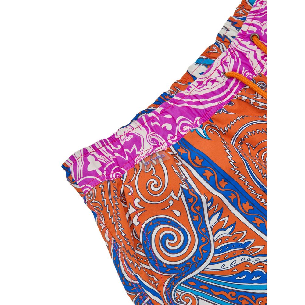 Multicolor Polyamide Swim Shorts