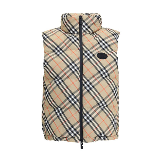 Multicolor Polyester Sleveless Jacket
