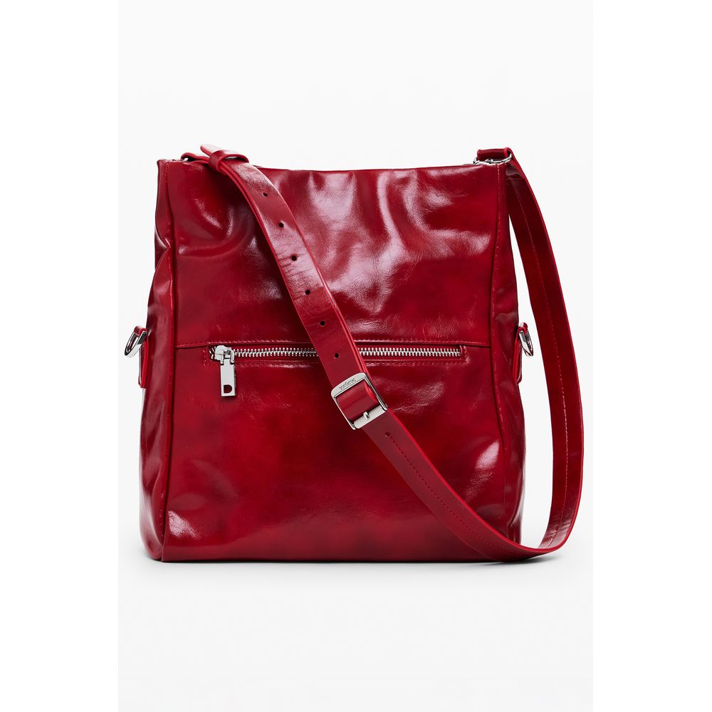 Red Polyethylene Handbag