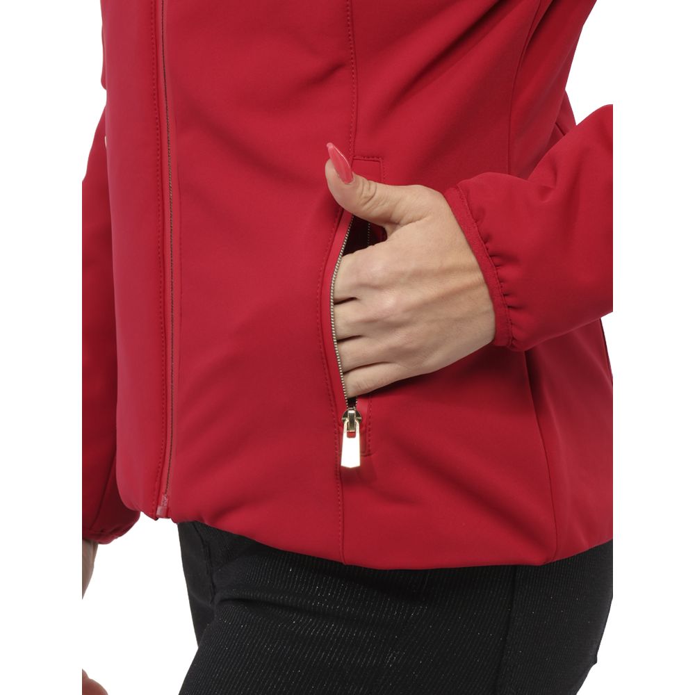 Red Nylon Jackets & Coat