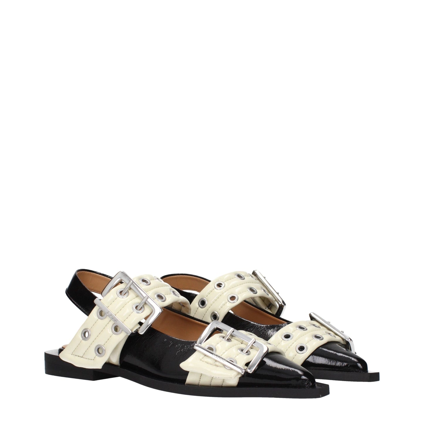 Black Polyethylene Sandals