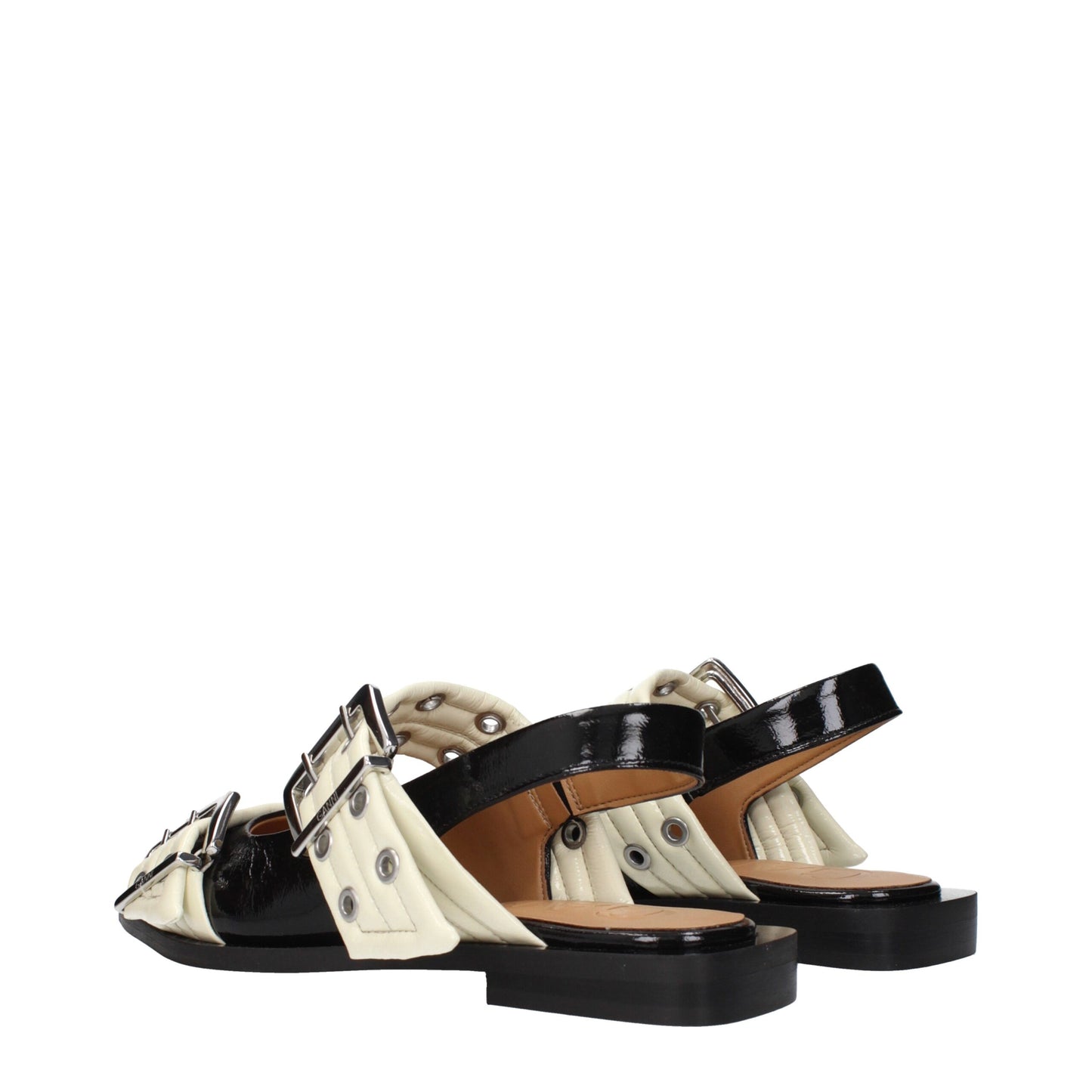 Black Polyethylene Sandals