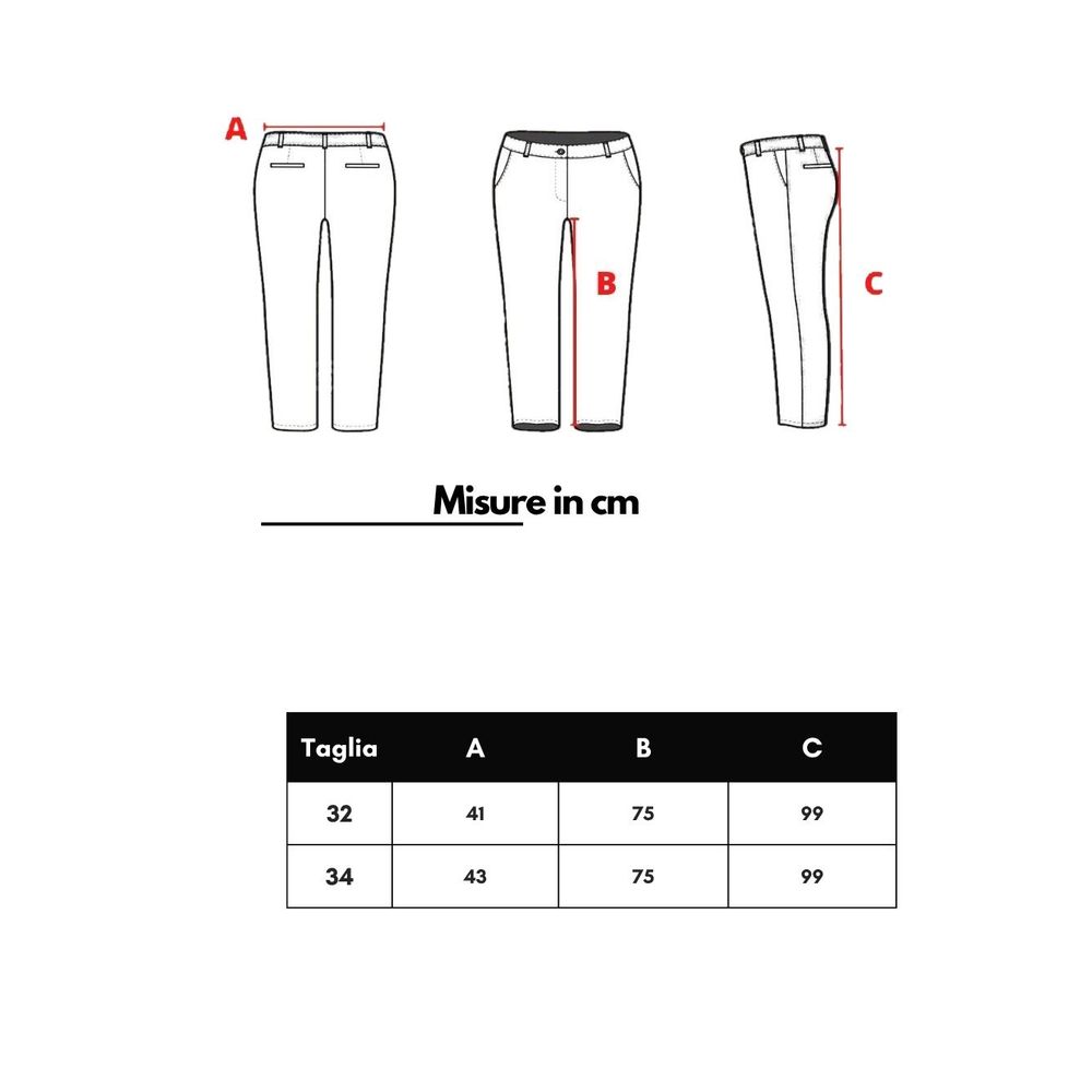 Beige Cotton Skinny Pant