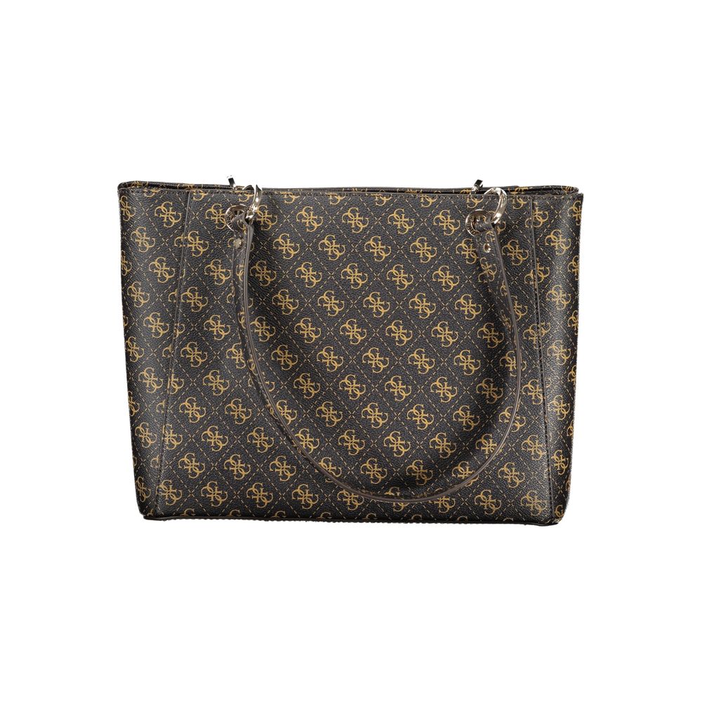 Brown Polyethylene Handbag