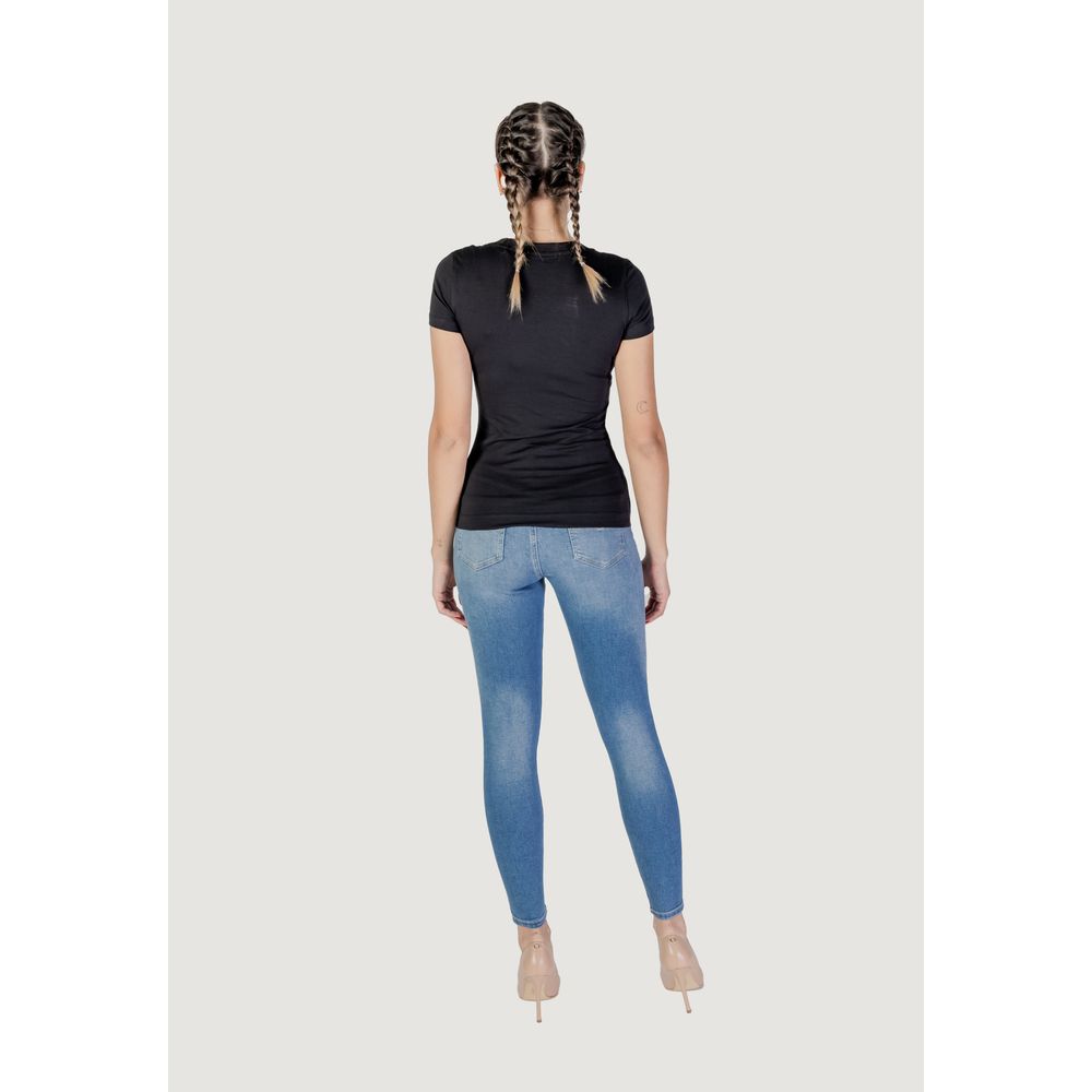 Black Cotton T-Shirt