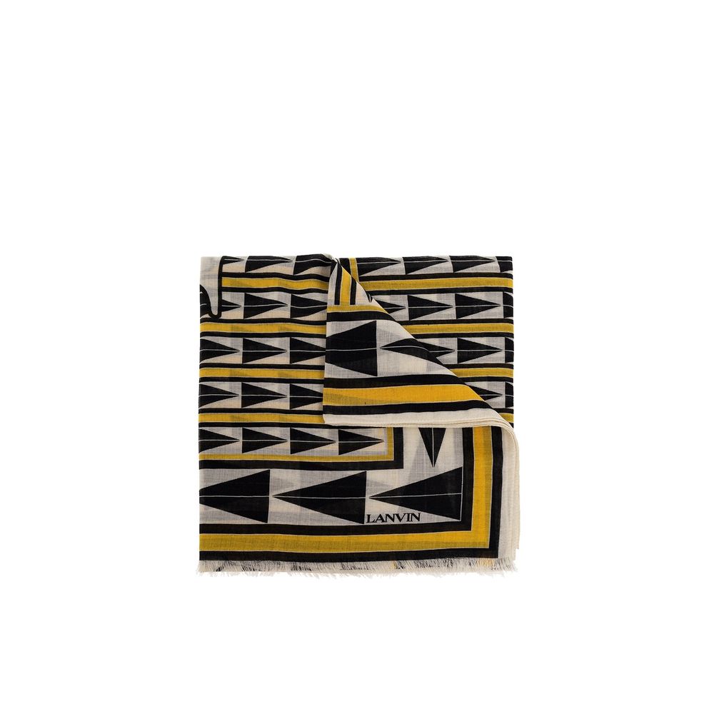 Yellow Wool Scarf