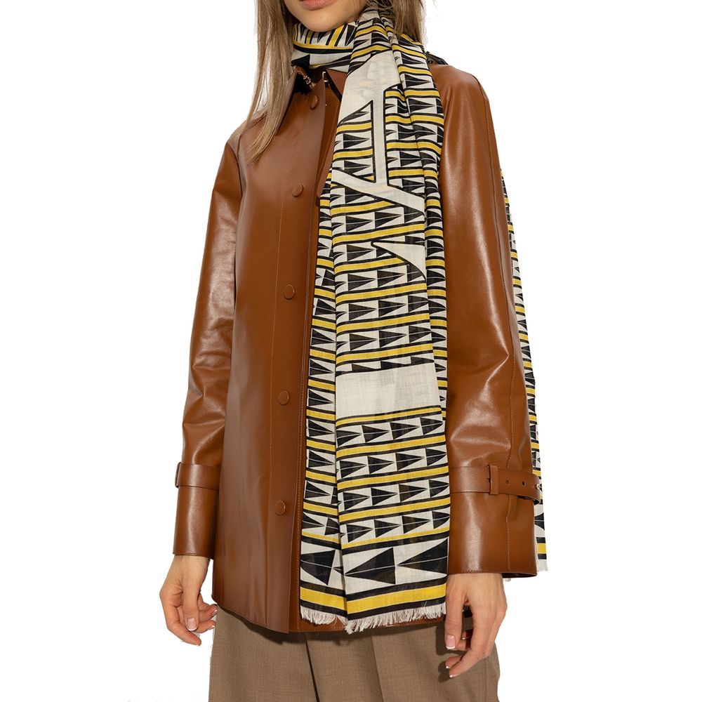 Yellow Wool Scarf