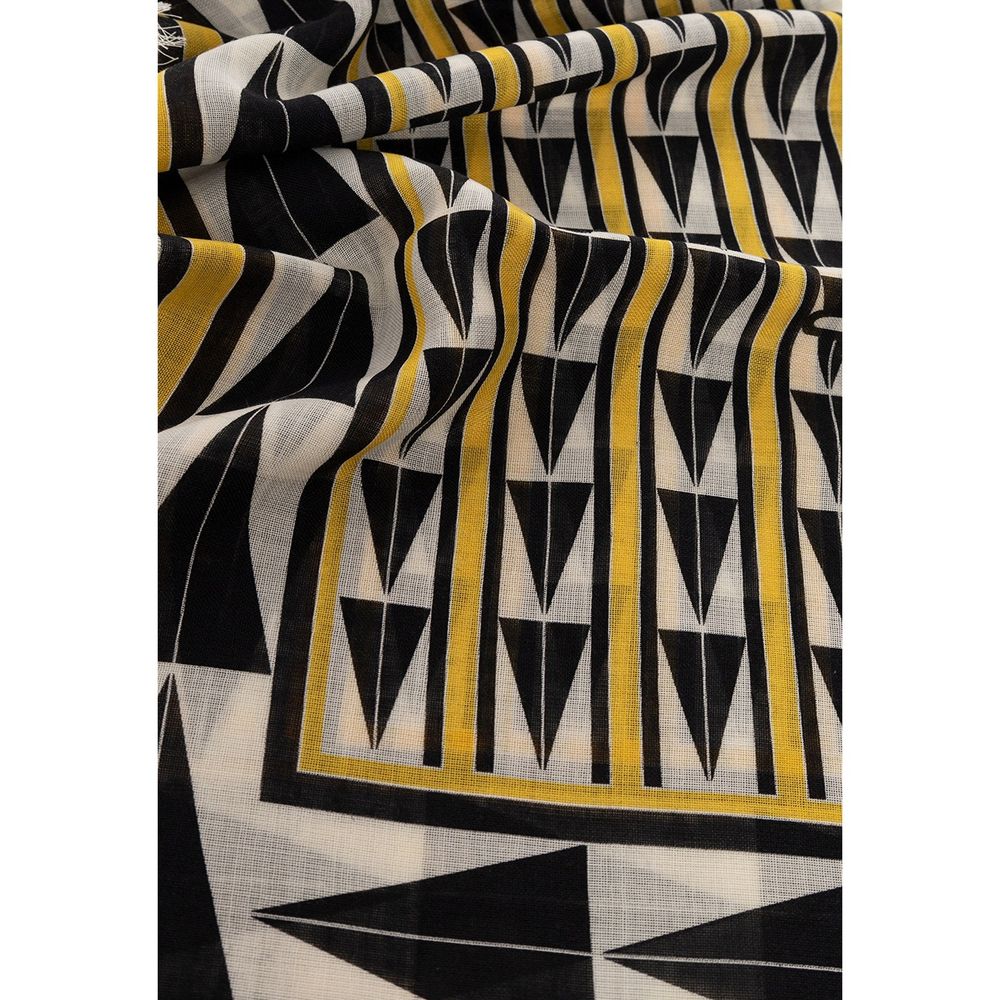 Yellow Wool Scarf