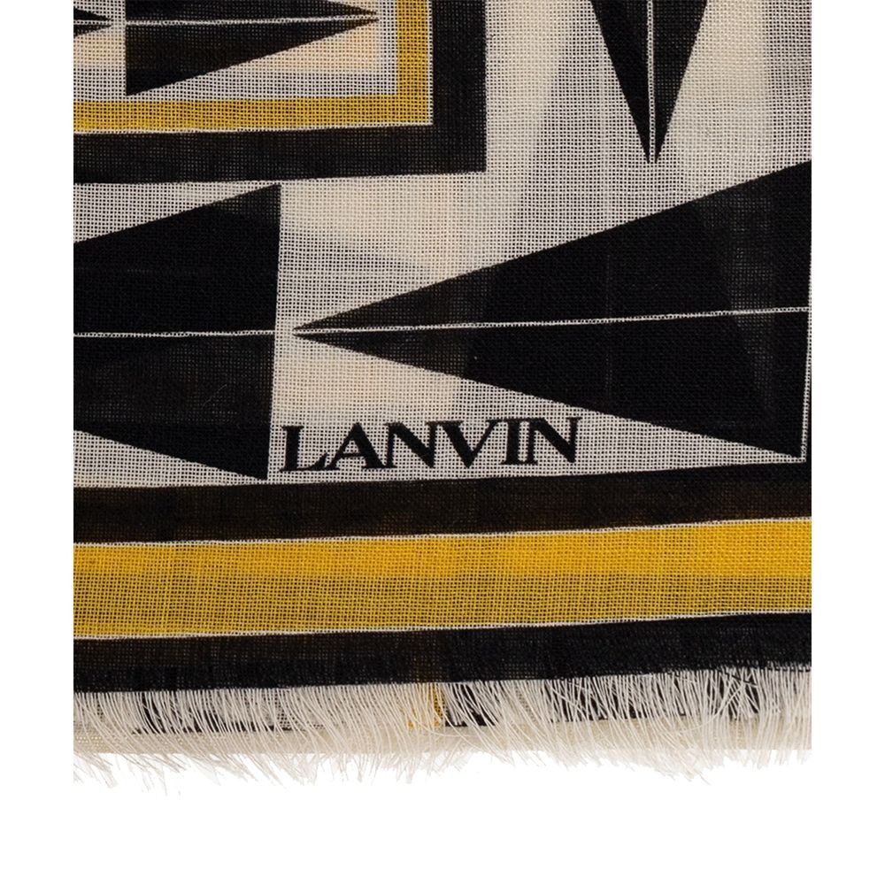 Yellow Wool Scarf