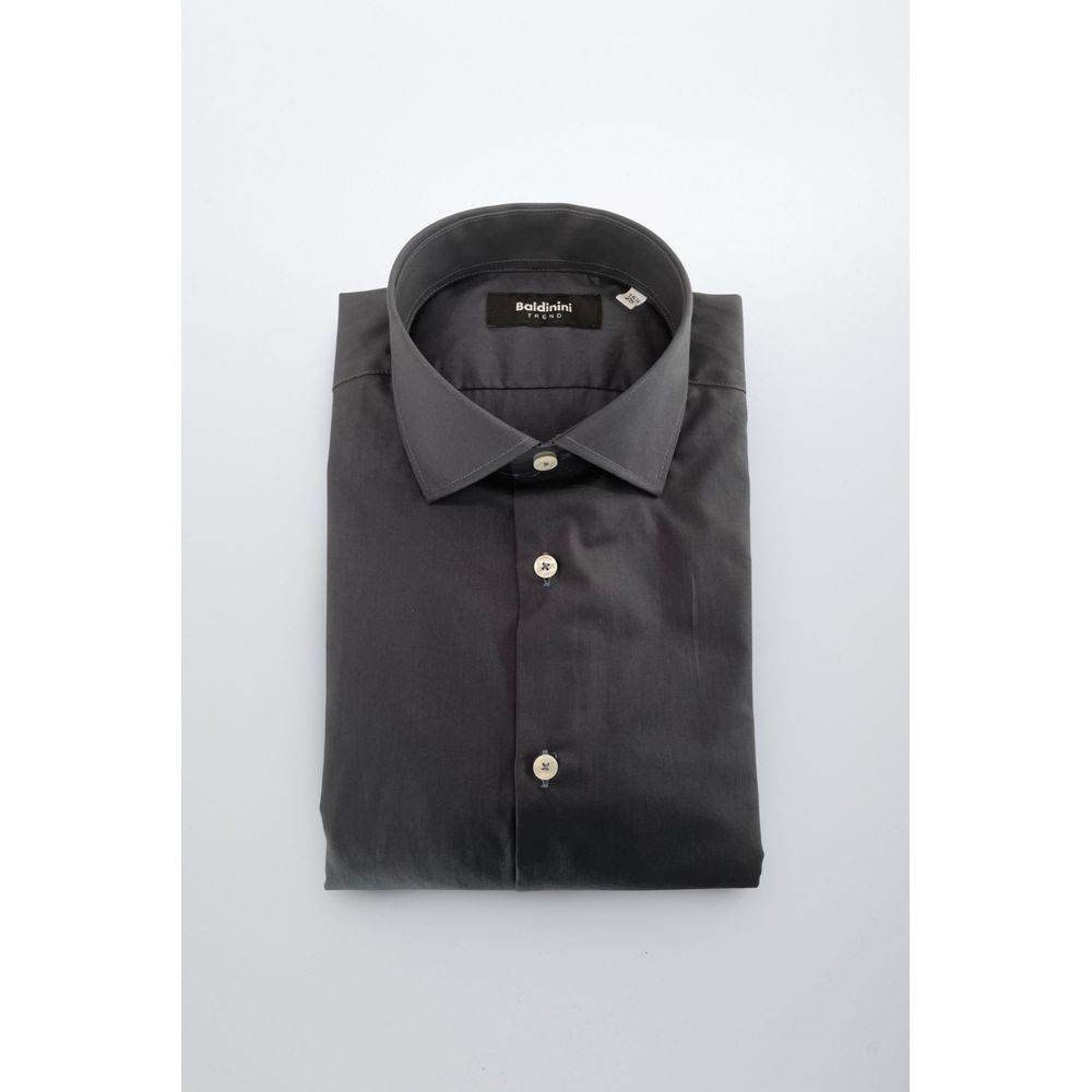 Gray Cotton Shirt