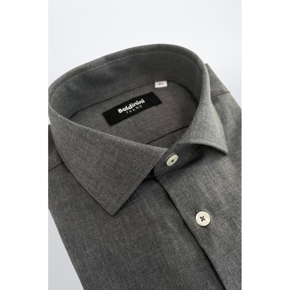 Gray Cotton Shirt