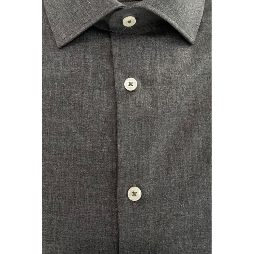 Gray Cotton Shirt