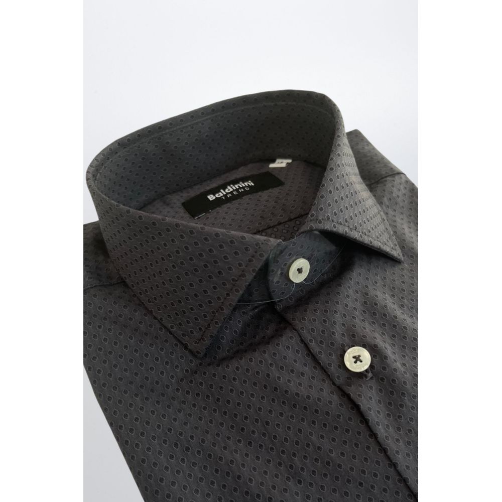 Gray Cotton Shirt