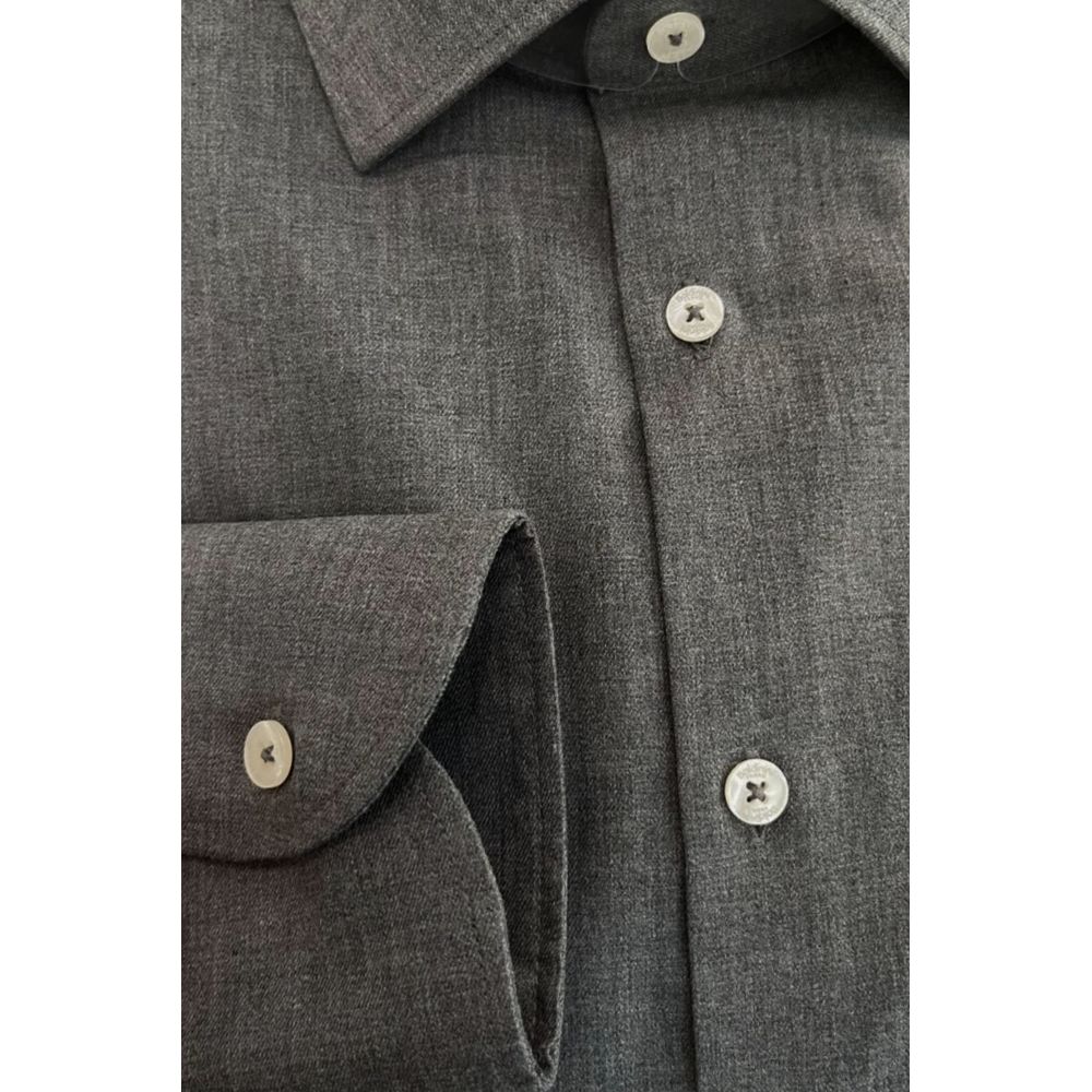 Gray Cotton Shirt