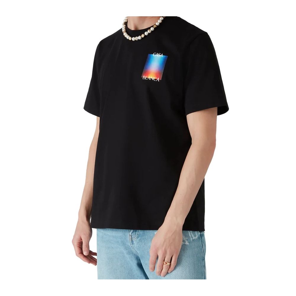 Black Cotton T-Shirt