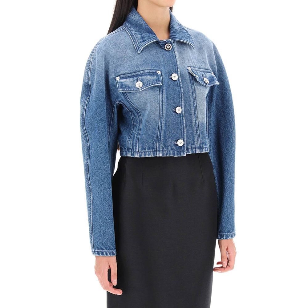 Blue Cotton Denim Jacket