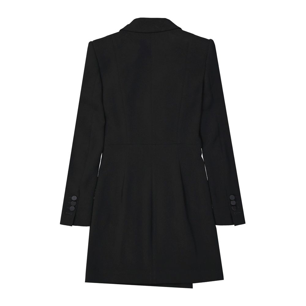Black Viscose Cocktail Dress