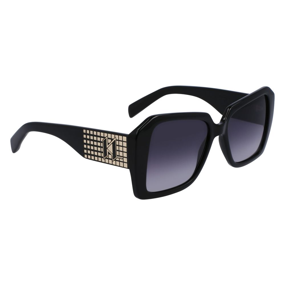 Black Injected Sunglasses