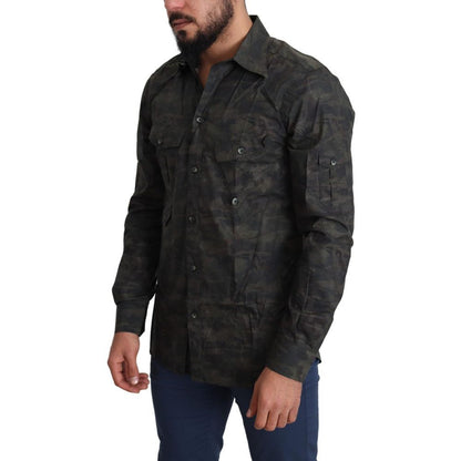 Multicolor Cotton Pattern Shirt